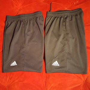 2 pair in 2 sizes Little boys Adidas shorts